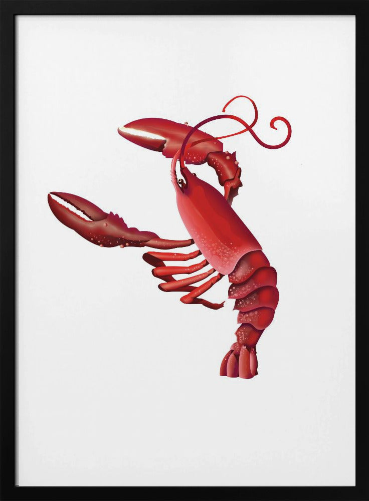 Vibrant Lobster Dance | Poster