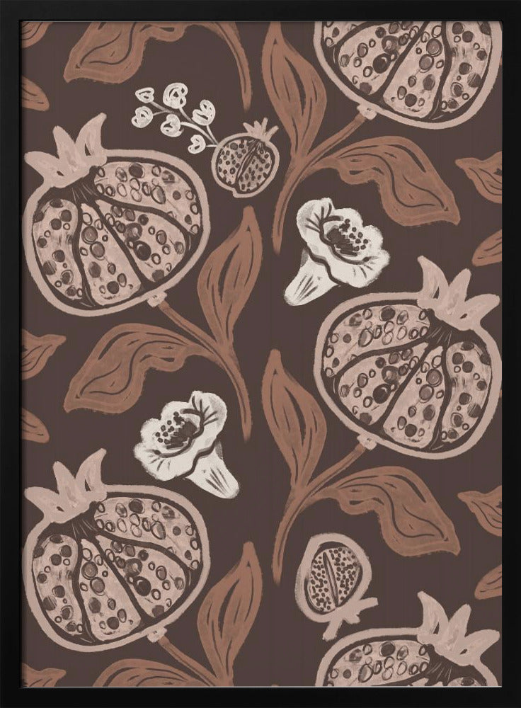 Pomegranates Pattern | Poster