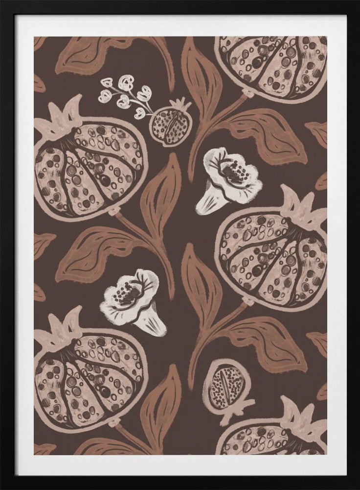 Pomegranates Pattern | Poster