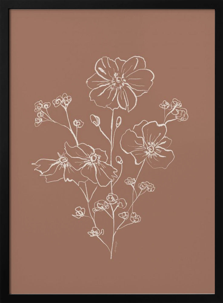 Wild Roses Bouquet | Poster