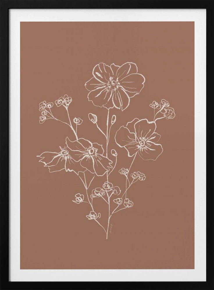 Wild Roses Bouquet | Poster