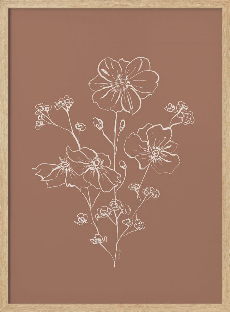 Wild Roses Bouquet | Poster