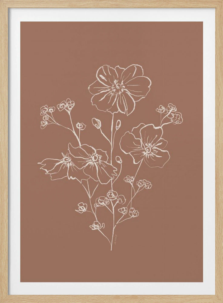 Wild Roses Bouquet | Poster