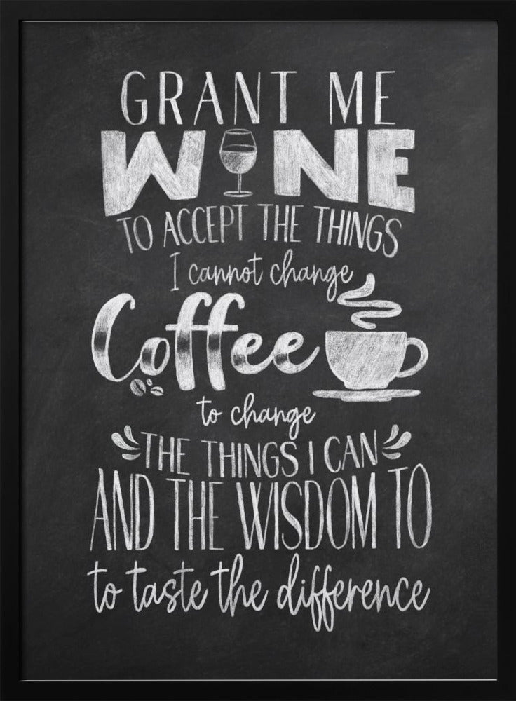 Wine and Coffee | Poster