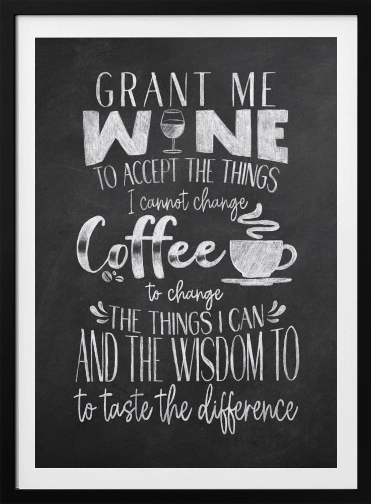 Wine and Coffee | Poster