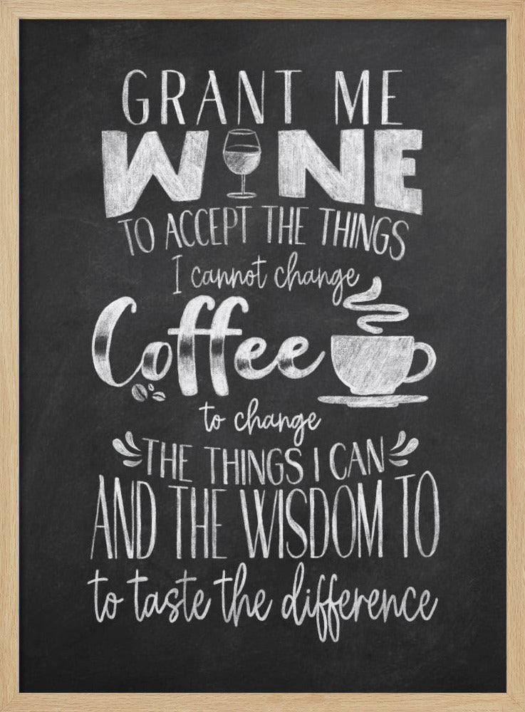 Wine and Coffee | Poster
