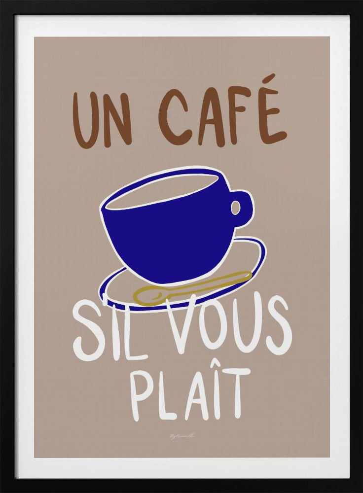 Un café | Poster
