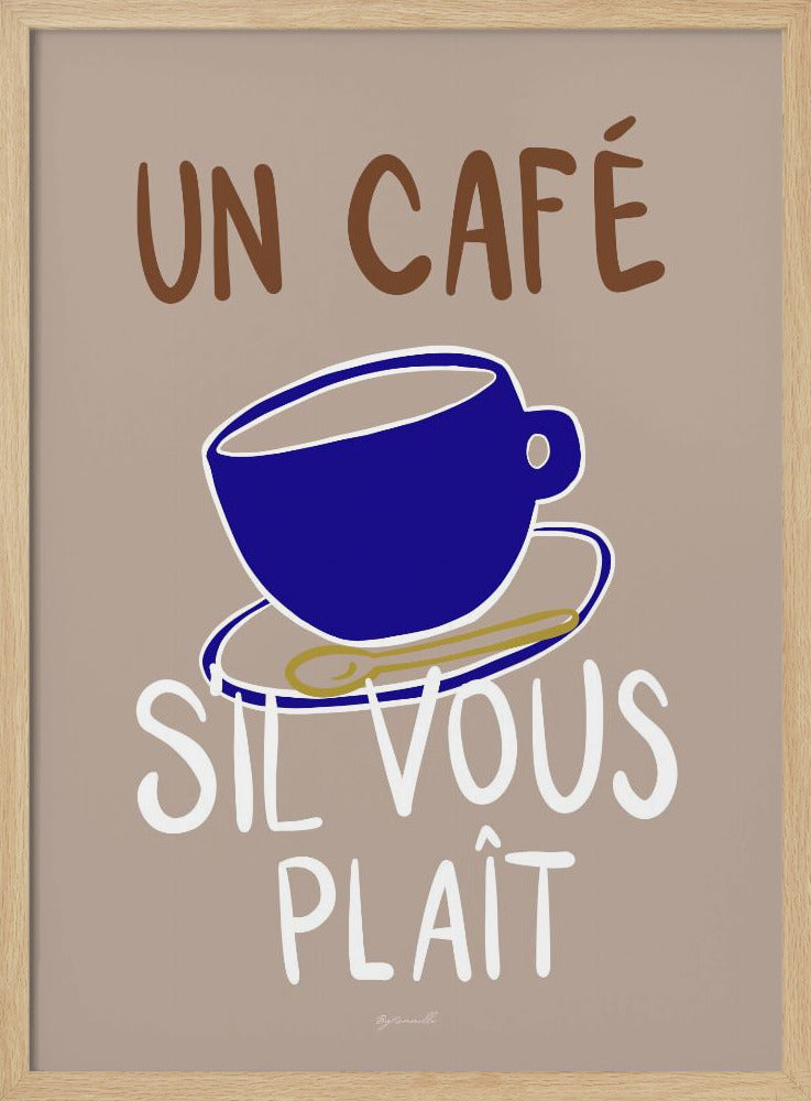 Un café | Poster
