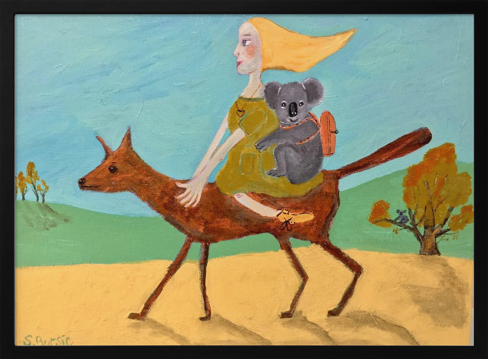 Off on an adventure. | Poster