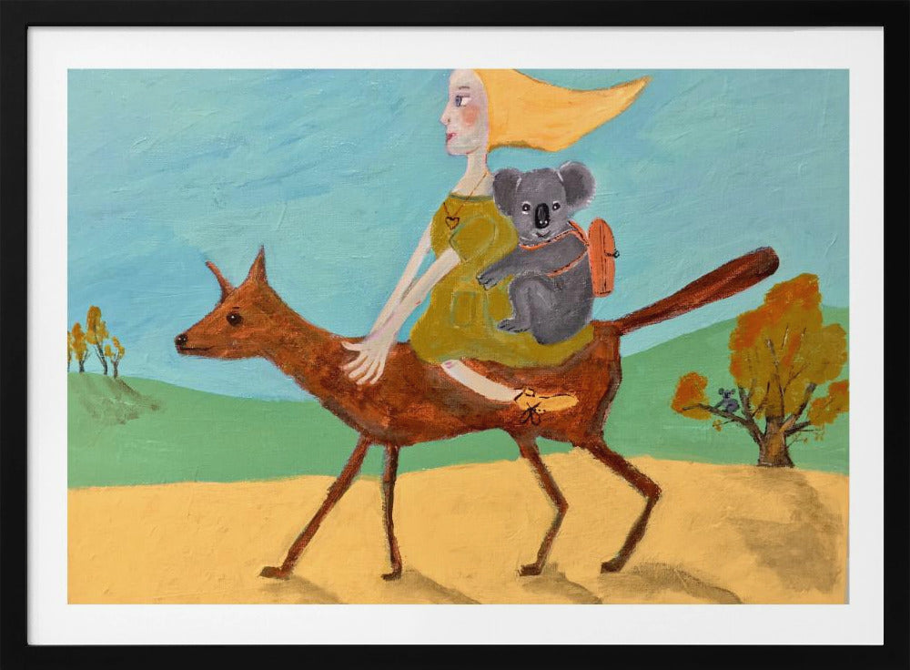 Off on an adventure. | Poster