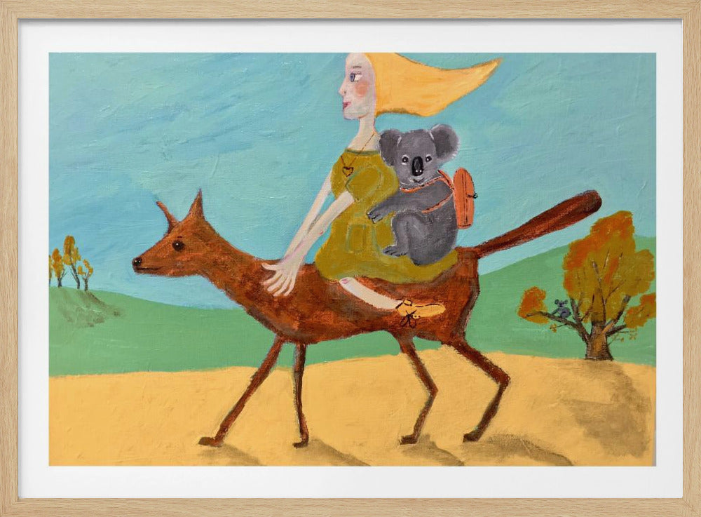 Off on an adventure. | Poster