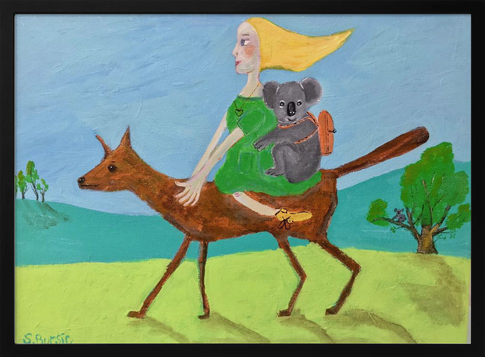 Off on an adventure. | Poster