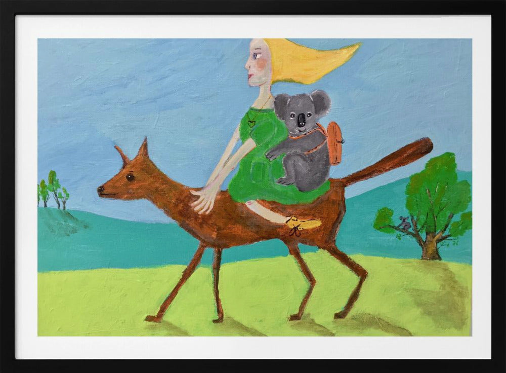 Off on an adventure. | Poster