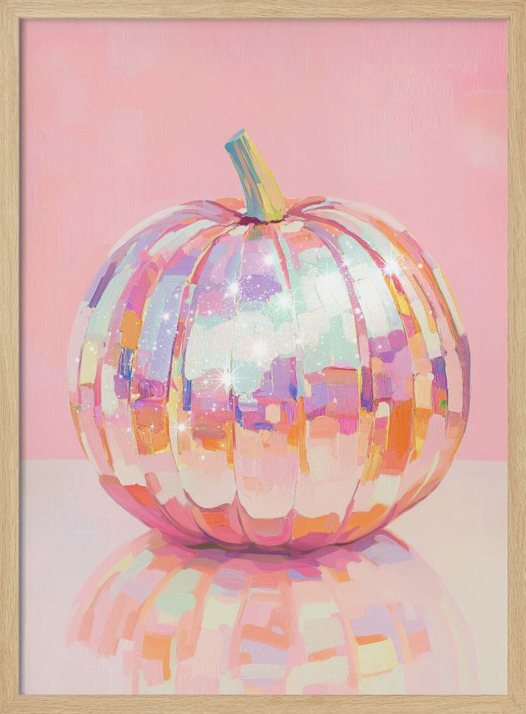 Iridescent Pumpkin | Poster