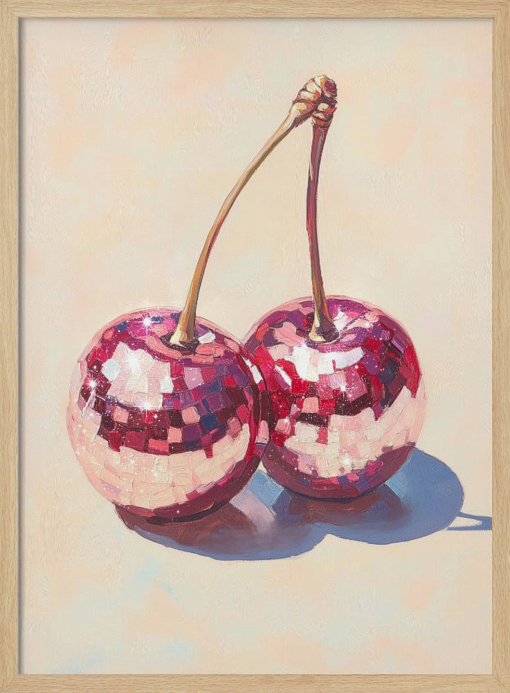 Disco Cherries | Poster
