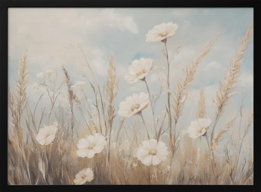 Serene Meadow Blossoms | Poster