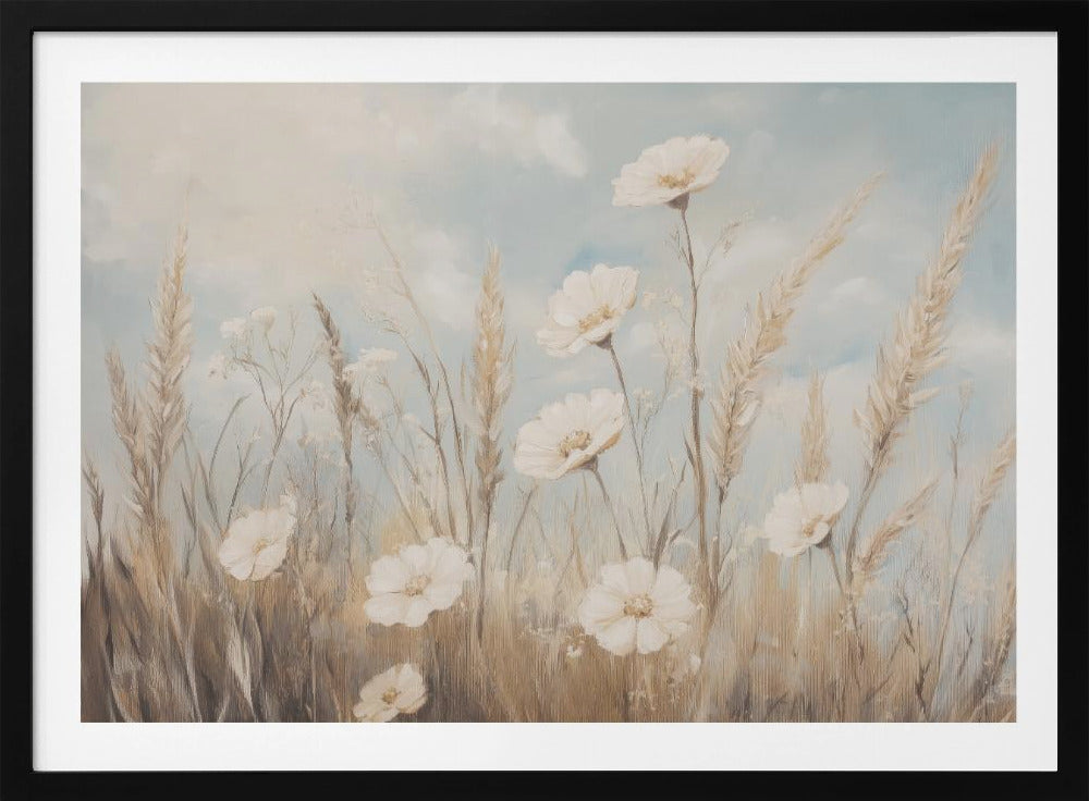 Serene Meadow Blossoms | Poster