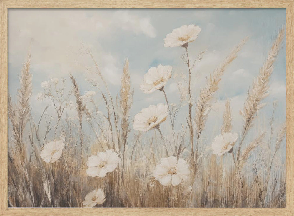 Serene Meadow Blossoms | Poster