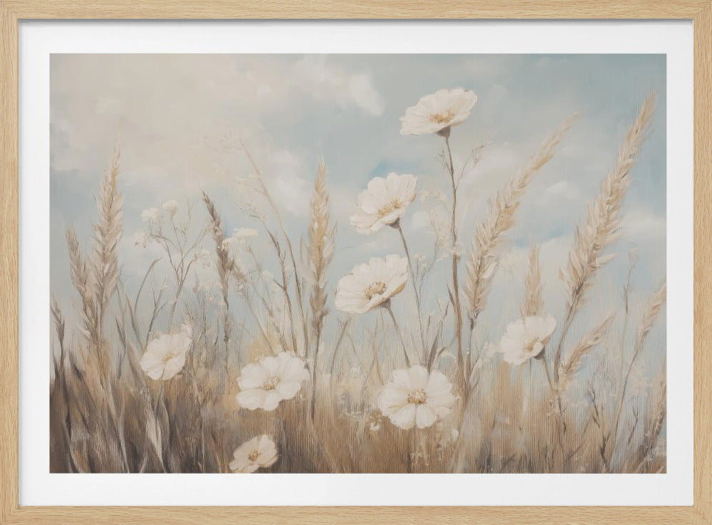 Serene Meadow Blossoms | Poster