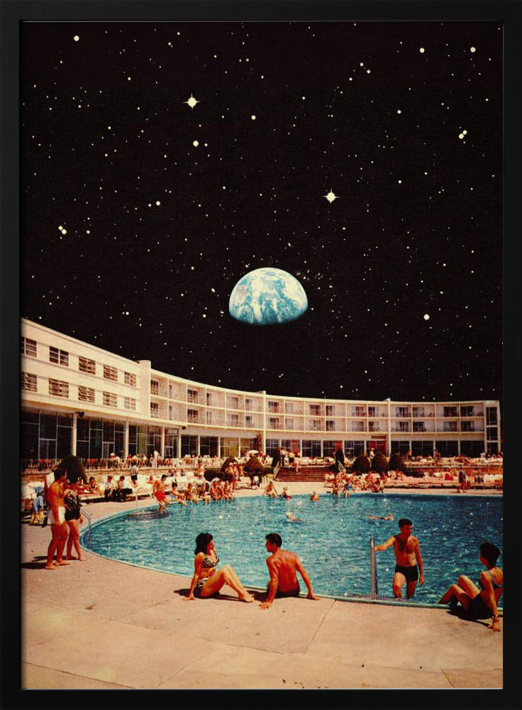 Lunar Pool | Poster