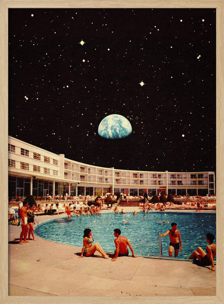 Lunar Pool | Poster