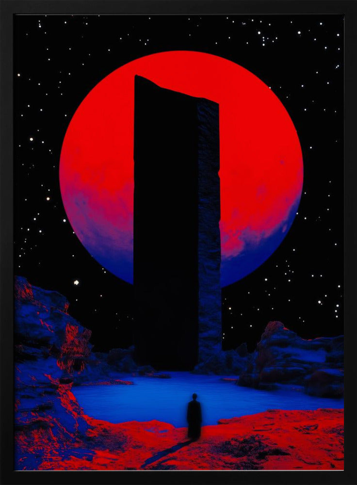 Red Moon Aura | Poster