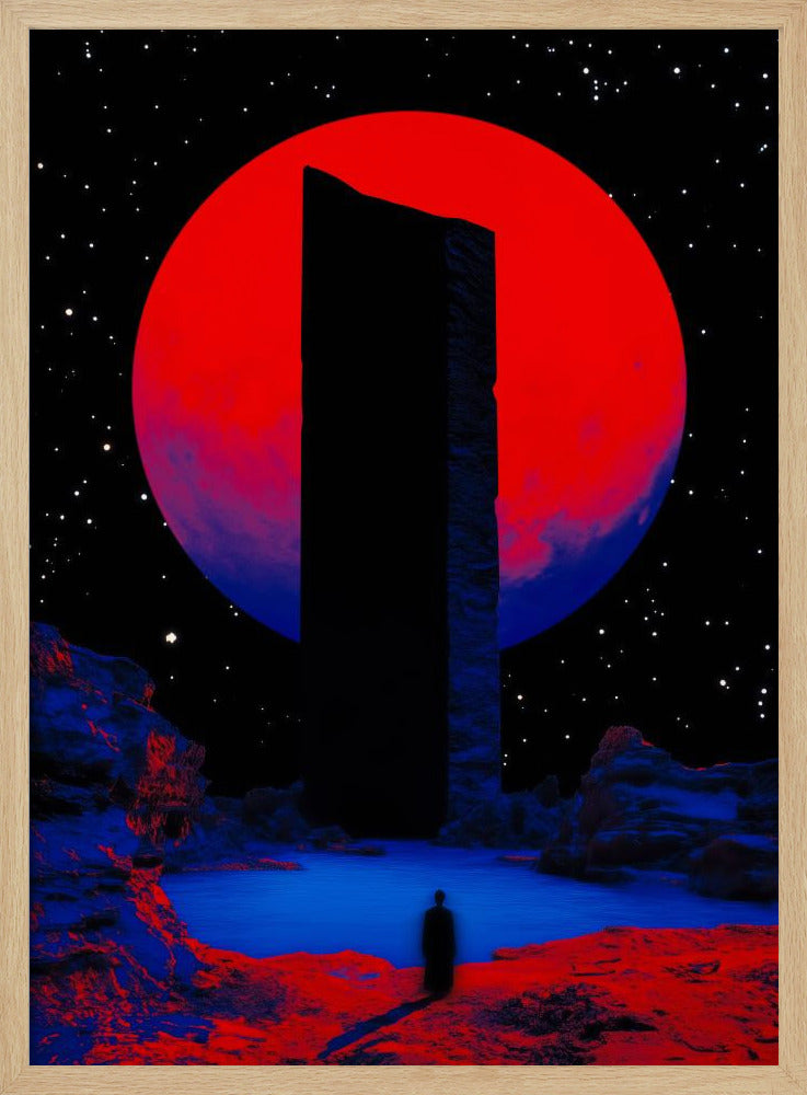 Red Moon Aura | Poster