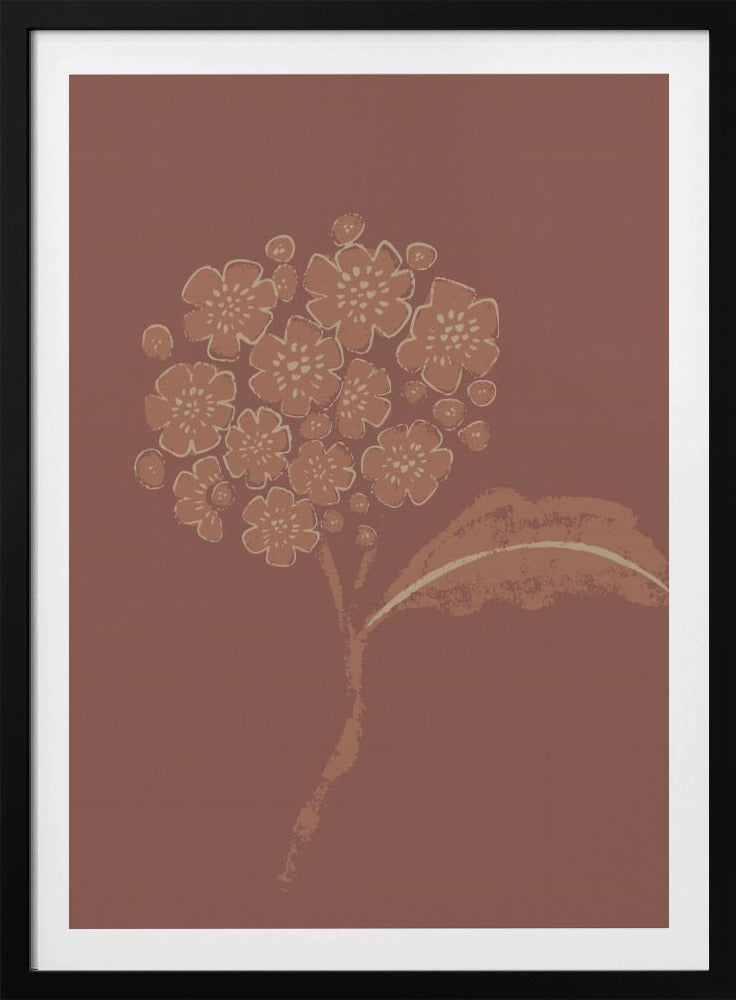 Mocha blossom | Poster