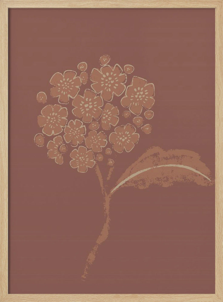 Mocha blossom | Poster