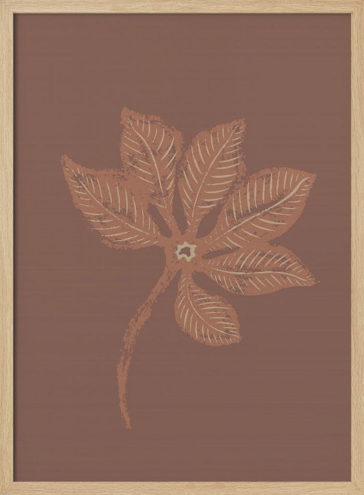 Abstract Mochs Foliage | Poster