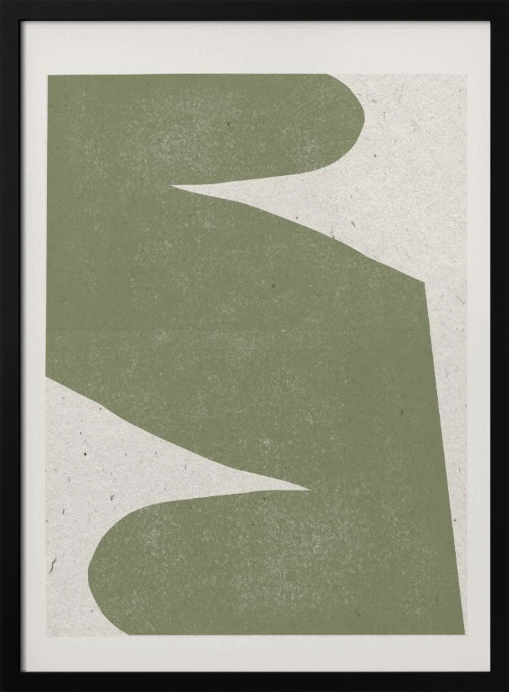 Gentle Green Flow | Poster