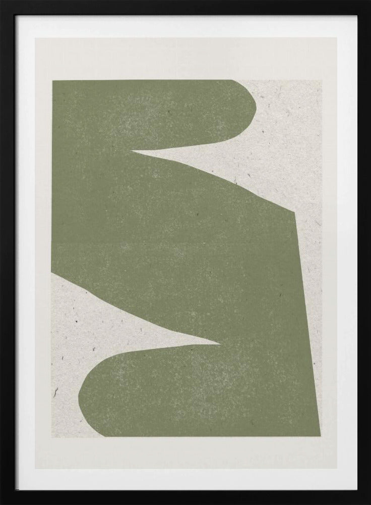 Gentle Green Flow | Poster