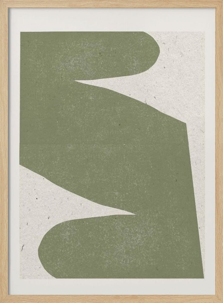 Gentle Green Flow | Poster