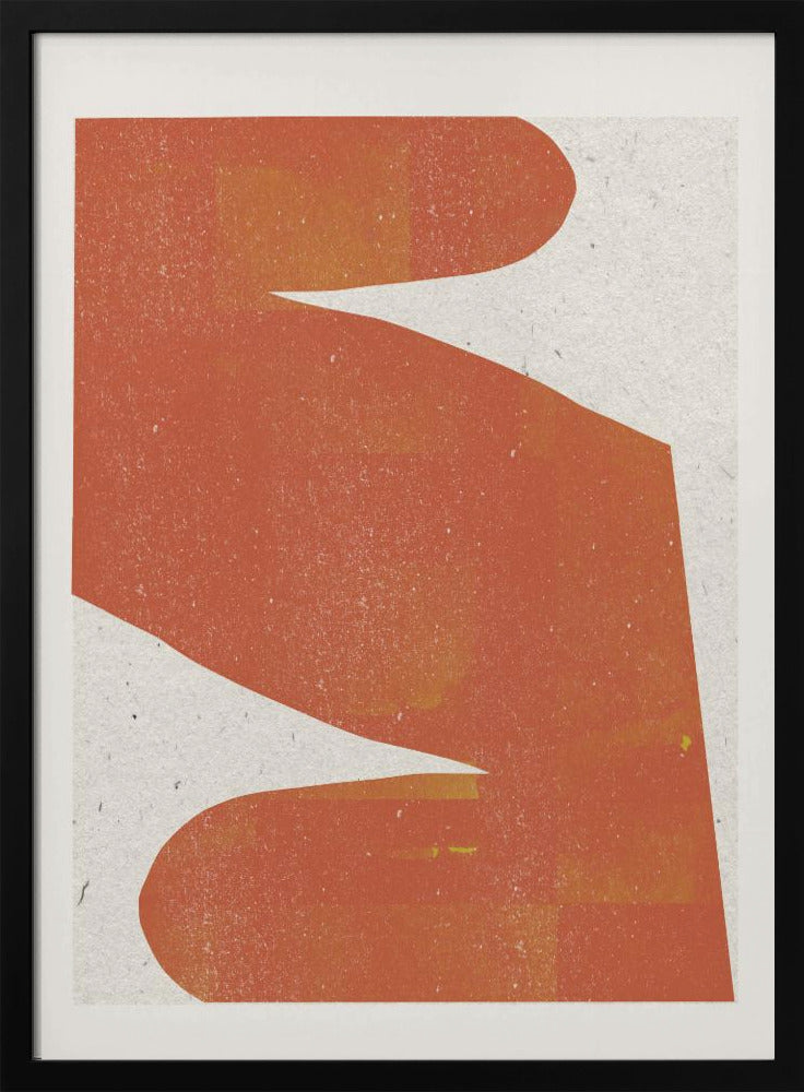 Orange Silhouette | Poster