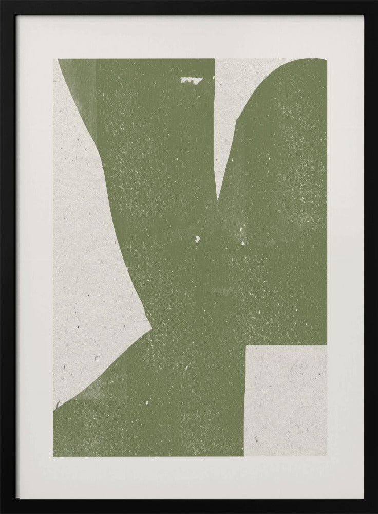Green Abstract Form | Poster