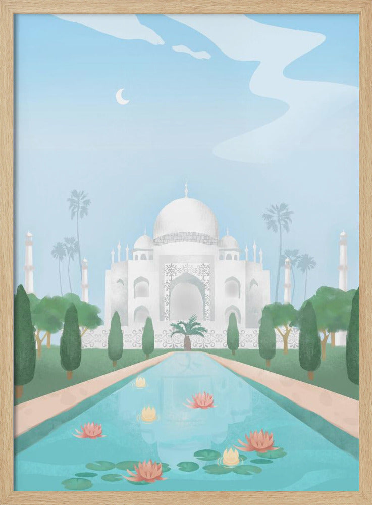 Taj Mahal, India | Poster