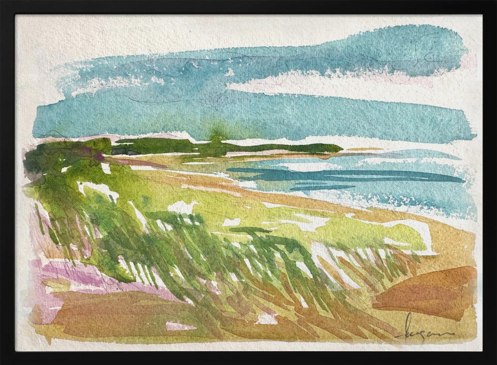 Blue skies colorful | Poster