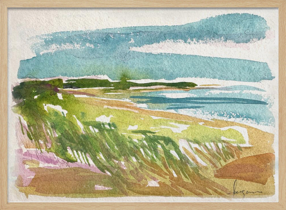 Blue skies colorful | Poster