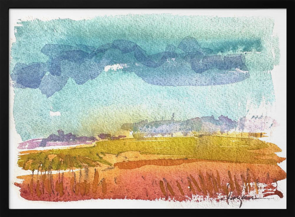 Blue Skies Horizon | Poster