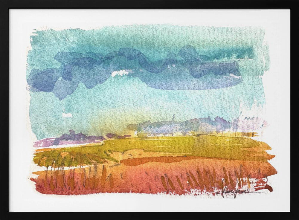 Blue Skies Horizon | Poster