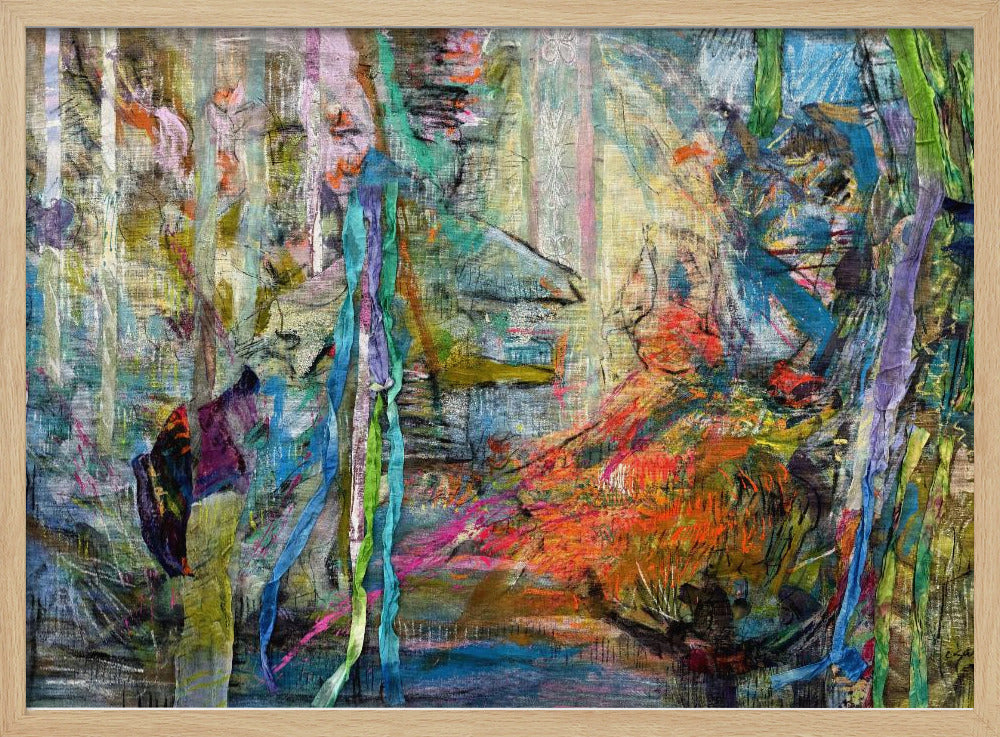 Mystical Forest Glow | Poster