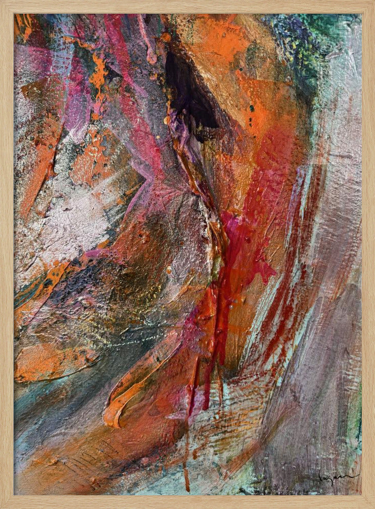 Crimson Geode | Poster