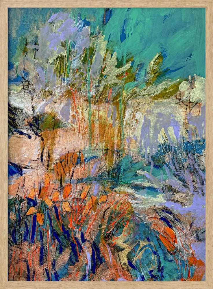 Dreamscape Brushstrokes | Poster