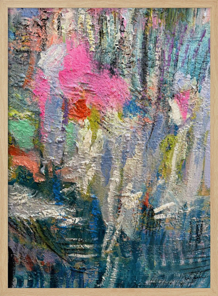 Expressionist Colorful Abstract | Poster