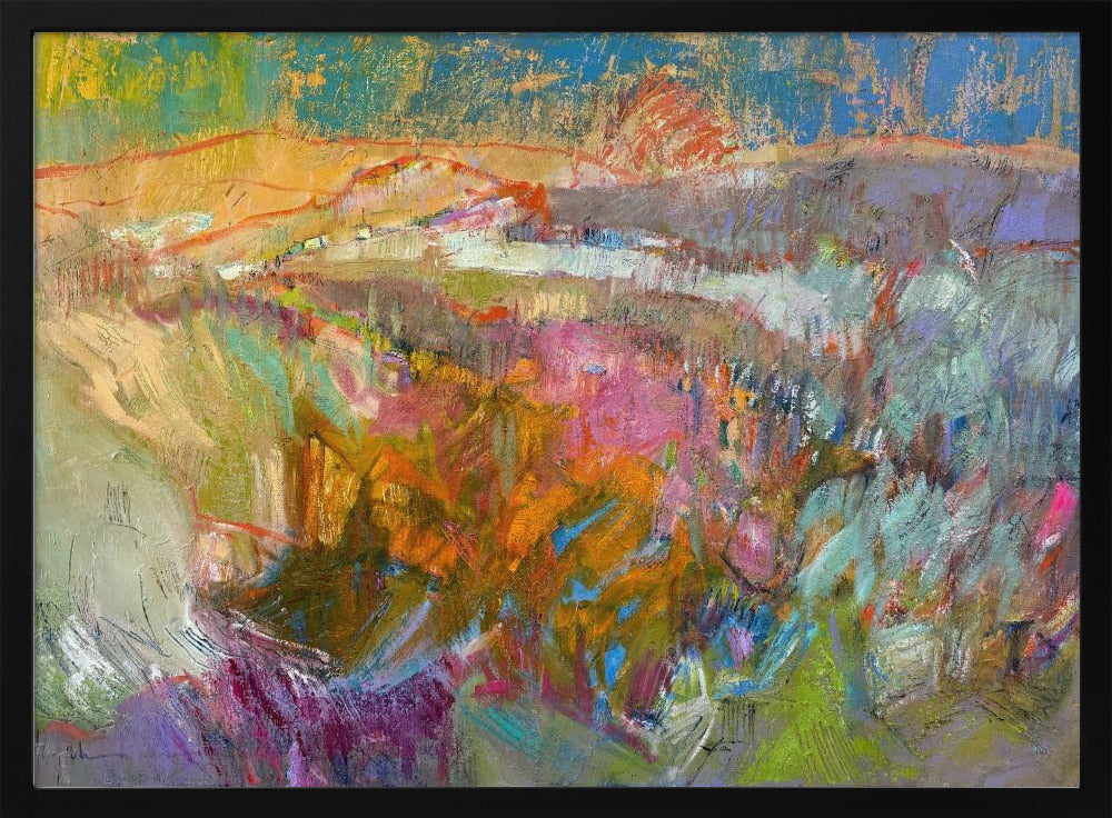 Vivid Mountain Landscape | Poster