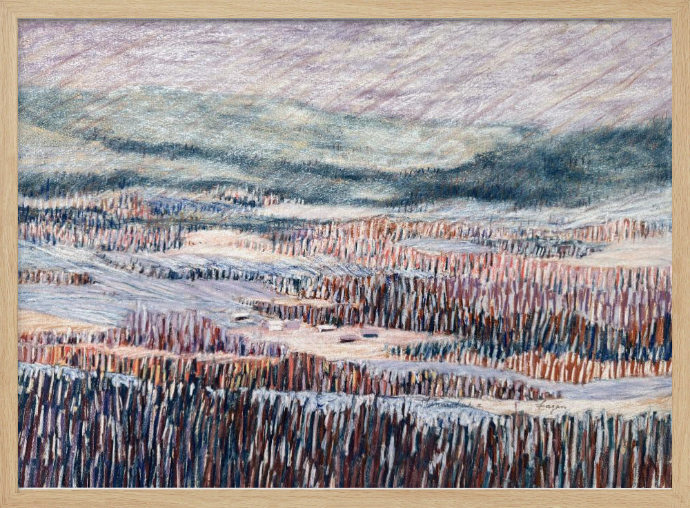 Winter landscape Tapestry | Poster