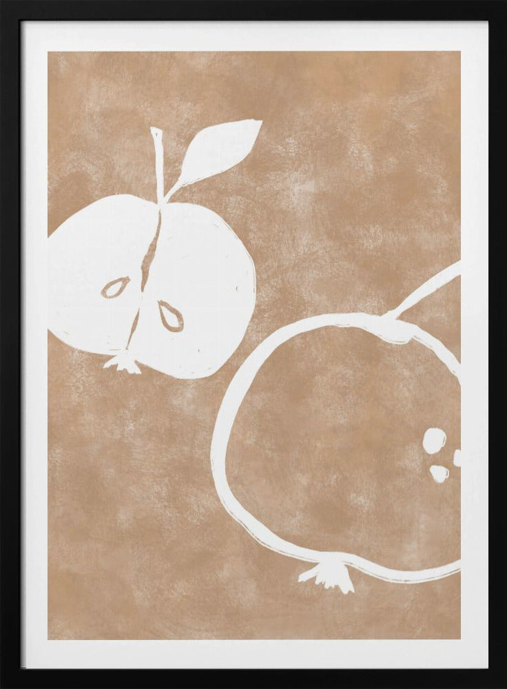 Fruit Silhouettes | Poster
