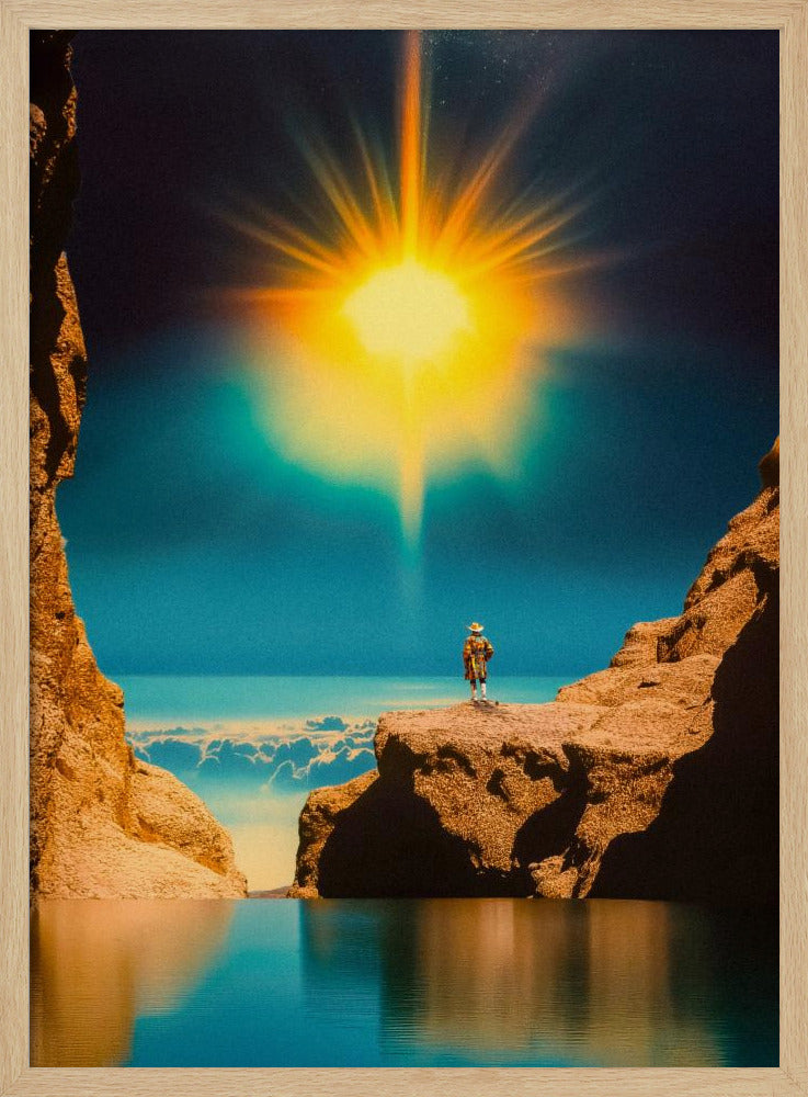 Voyager at the Edge of Light | Poster