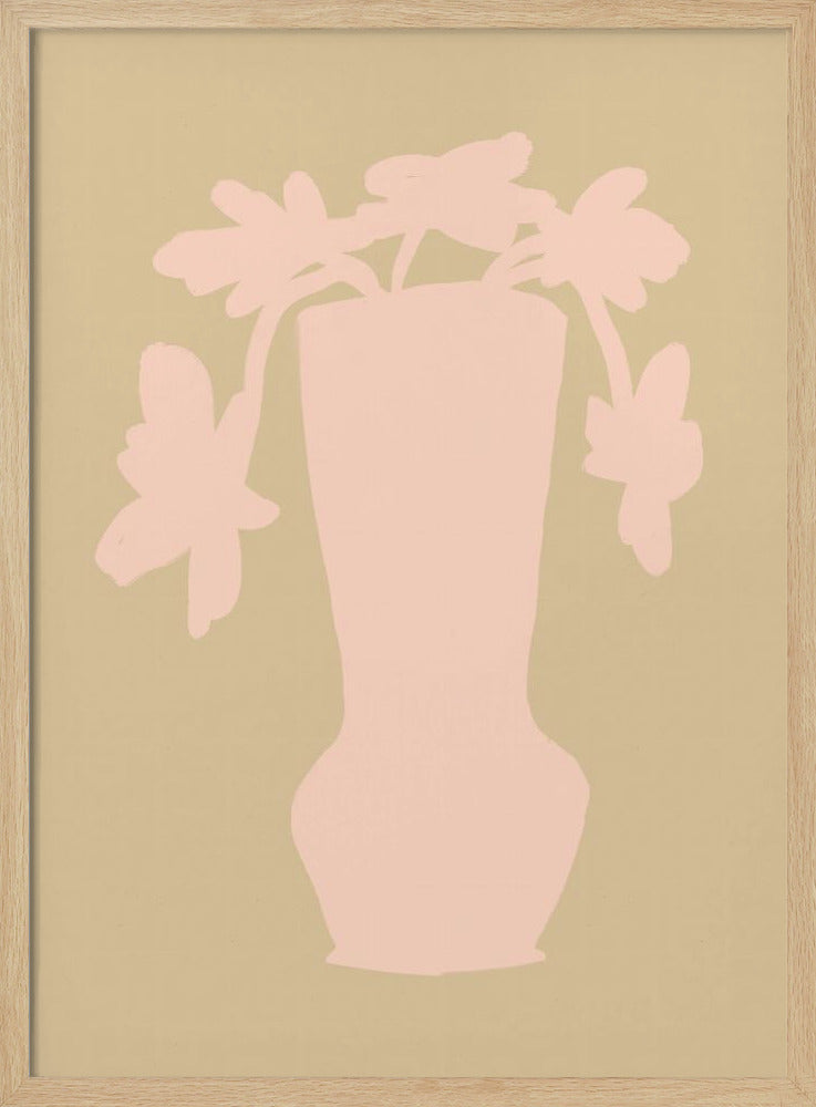 Silhouette Blooms | Poster