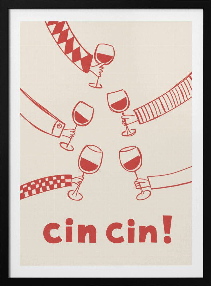 Cin cin! Wine Party with Friends | Poster
